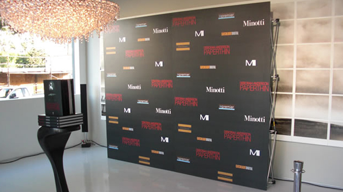 Step And Repeat Hollywood Start Custom Photography Backdrop lv-078