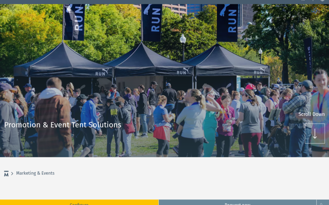 Custom Printed Pop Up Tents for Brand Awareness